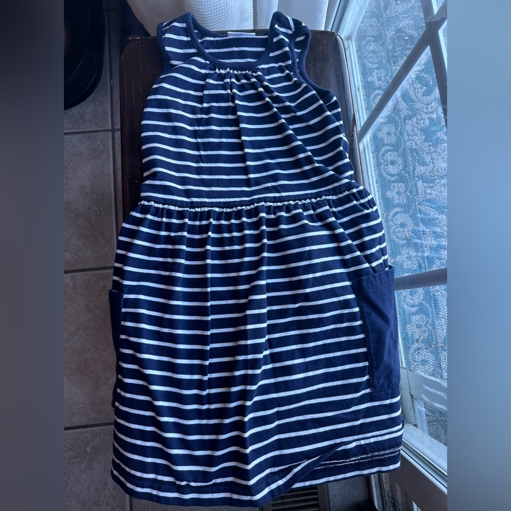 Hanna Anderson: girl casual dress with side pocket.